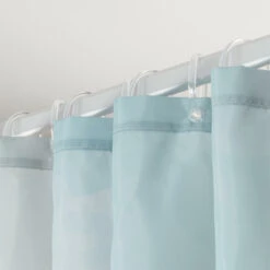 Sealskin Douchegordijn Earth 180x200cm D.grn /wht -Badkamer Winkel 123 2787