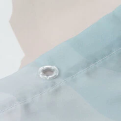 Sealskin Douchegordijn Earth 180x200cm D.grn /wht -Badkamer Winkel 123 2789