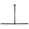Sealskin Plafondsteun Seallux Voor Douchegordijnstang Chroom 60 Cm