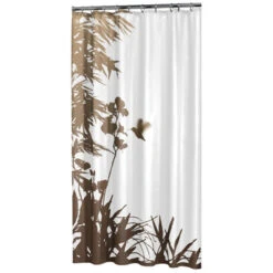 Sealskin Douchegordijn Jungle Zand 200x180 Cm -Badkamer Winkel 123 2805