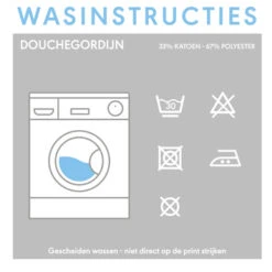Sealskin Douchegordijn Double Grijs 180x200 Cm -Badkamer Winkel 123 2860