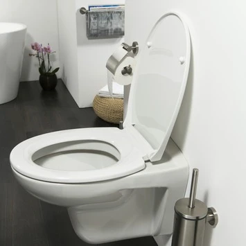 Tiger WC Bril Pasadena Wit Kunststof Met Softclose 4 Tiger WC Bril Pasadena Wit Kunststof Met Softclose - Afbeelding 4