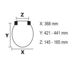 Bemis WC Bril New York Zwart Hout Met Softclose -Badkamer Winkel 123 2928