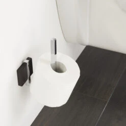 Tiger Reserverolhouder Zenna Hangend Chroom/Wengé -Badkamer Winkel 123 2962