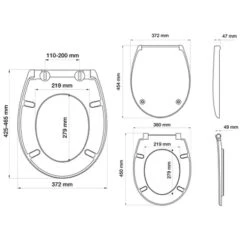 Tiger WC Bril Amadora Grijs Kunststof Met Softclose -Badkamer Winkel 123 2973