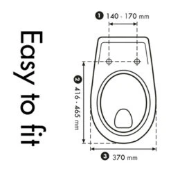 Cedo Palm Beach Wc Bril Wit Softclose Duroplast -Badkamer Winkel 123 3001