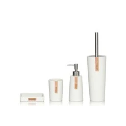 Sealskin Pierra Toiletborstelhouder Wit -Badkamer Winkel 123 3014