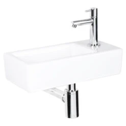 Differnz Fonteinset Helios Wit 36x18x8 Cm -Badkamer Winkel 123 3029