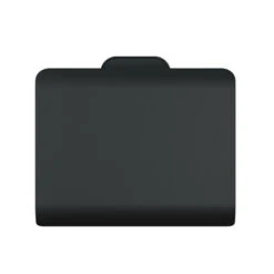 Tiger Toiletrolhouder Carv Met Klep Zwart -Badkamer Winkel 123 3047