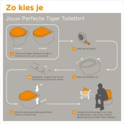 Tiger WC Bril Carter Wit Met Softclose -Badkamer Winkel 123 3065