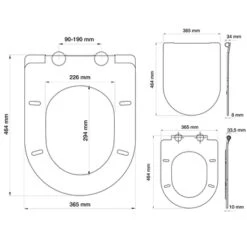 Tiger WC Bril Carter Wit Met Softclose -Badkamer Winkel 123 3068