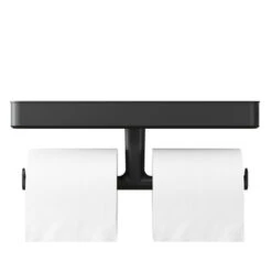 Tiger Toiletrolhouder Carv Met Planchet -Badkamer Winkel 123 3141