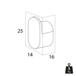 Tiger Handdoekhaak Cooper Klein RVS 9 Tiger Handdoekhaak Cooper Klein RVS -Badkamer Winkel 123 3160