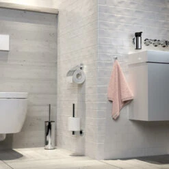 Tiger Noon Zelfklevende Kleine Haak Chroom -Badkamer Winkel 123 3165