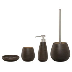 SEALSKIN Tiger Zeepdispenser Miyagi Hoog Wood 12 SEALSKIN Tiger Zeepdispenser Miyagi Hoog Wood -Badkamer Winkel 123 326