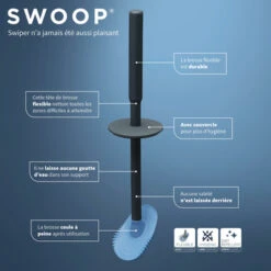 Tiger Toiletborstelhouder TESS Met Swoop Borstel Flexibel Zwart/antraciet 21 Tiger Toiletborstelhouder TESS Met Swoop Borstel Flexibel Zwart/antraciet -Badkamer Winkel 123 3263