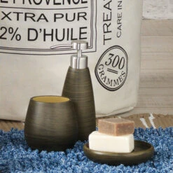 SEALSKIN Tiger Zeepdispenser Miyagi Hoog Wood 13 SEALSKIN Tiger Zeepdispenser Miyagi Hoog Wood -Badkamer Winkel 123 327