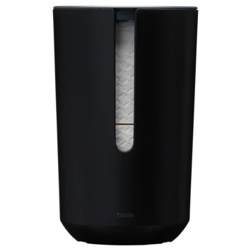 Tiger Reserverolhouder Tess Staand Zwart/antraciet 2 Tiger Reserverolhouder Tess Staand Zwart/antraciet - Afbeelding 2