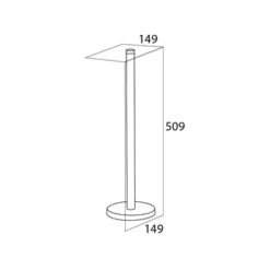 Tiger Reserverolhouder Zwart -Badkamer Winkel 123 3338