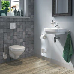Tiger WC-rolhouder Ivy Chroom/wit 9 Tiger WC-rolhouder Ivy Chroom/wit -Badkamer Winkel 123 3353