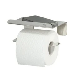 Tiger Toiletrolhouder Colar Met Plateau Chroom