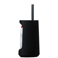 Tiger Toiletborstelhouder Tess Met Opbergvak Staand Zwart/antraciet -Badkamer Winkel 123 3481