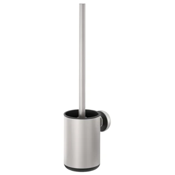 Tiger Cooper Toiletborstel Met Houder RVS Geborsteld / Zwart 1 Tiger Cooper Toiletborstel Met Houder RVS Geborsteld / Zwart