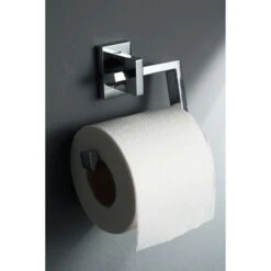 Haceka Toiletrolhouder Edge Zonder Klep Chroom -Badkamer Winkel 123 3573