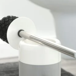 Sealskin Toiletborstelhouder Sphere Lichtgrijs Keramiek 7 Sealskin Toiletborstelhouder Sphere Lichtgrijs Keramiek -Badkamer Winkel 123 3614