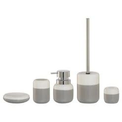 Sealskin Toiletborstelhouder Sphere Lichtgrijs Keramiek 9 Sealskin Toiletborstelhouder Sphere Lichtgrijs Keramiek -Badkamer Winkel 123 3616