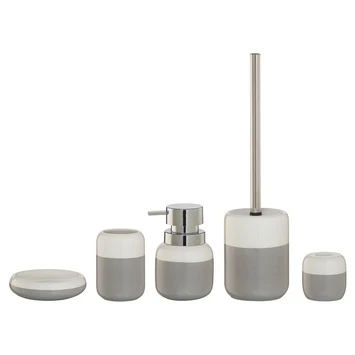 Sealskin Toiletborstelhouder Sphere Lichtgrijs Keramiek 5 Sealskin Toiletborstelhouder Sphere Lichtgrijs Keramiek - Afbeelding 5