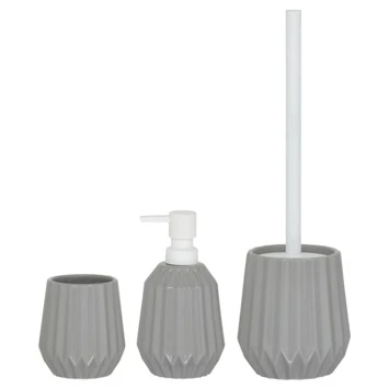 Sealskin Toiletborstel Met Houder Arte Grijs 2 Sealskin Toiletborstel Met Houder Arte Grijs - Afbeelding 2