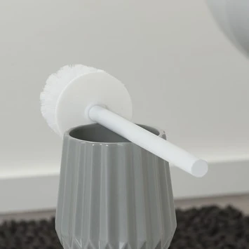 Sealskin Toiletborstel Met Houder Arte Grijs 3 Sealskin Toiletborstel Met Houder Arte Grijs - Afbeelding 3