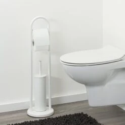 Sealskin Toiletrek Acero Metaal Wit -Badkamer Winkel 123 3631