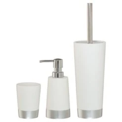 Sealskin Toiletborstelhouder Glossy Zilver -Badkamer Winkel 123 3635