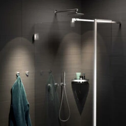 Tiger Douchemand Noon Hoek RVS -Badkamer Winkel 123 364