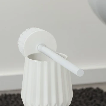 Sealskin Toiletborstel Met Houder Arte Wit 3 Sealskin Toiletborstel Met Houder Arte Wit - Afbeelding 3