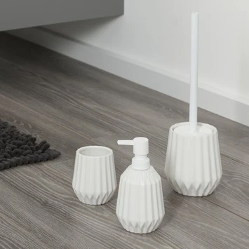 Sealskin Toiletborstel Met Houder Arte Wit 5 Sealskin Toiletborstel Met Houder Arte Wit - Afbeelding 5