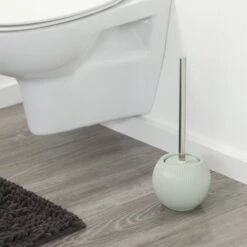Sealskin Toiletborstel Met Houder Convex Licht Aqua -Badkamer Winkel 123 3684
