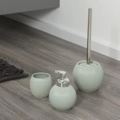 Sealskin Toiletborstel Met Houder Convex Licht Aqua -Badkamer Winkel 123 3685