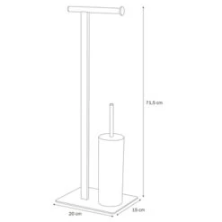 Sealskin Toiletrek Brix Metaal Zwart -Badkamer Winkel 123 3718