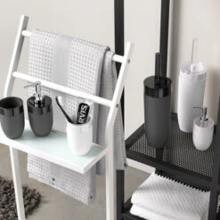 Sealskin Toiletborstel Met Houder Bloom Wit -Badkamer Winkel 123 3749