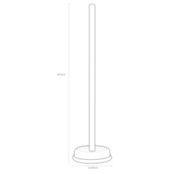 Sealskin Reserve Toiletrolhouder Acero Grijs -Badkamer Winkel 123 3758