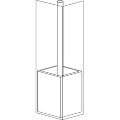 SEALSKIN Tiger Toiletborstelhouder Cura Wit -Badkamer Winkel 123 3766