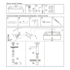 Differnz Dif Fonteinset Argus Wit -Badkamer Winkel 123 3929