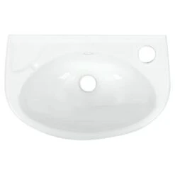 OK Fonteinset Ovaal 36x23.5x16 Cm -Badkamer Winkel 123 3959