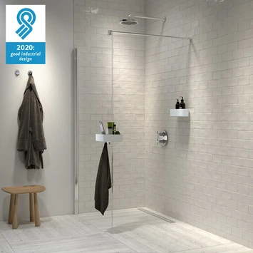 Tiger Douchemand Voor Douchewand 2-store Wit 7 Tiger Douchemand Voor Douchewand 2-store Wit - Afbeelding 7