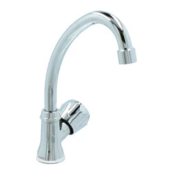 Handson Fonteinkraan Thomas C-uitloop Met Draaiknop Chroom -Badkamer Winkel 123 4042