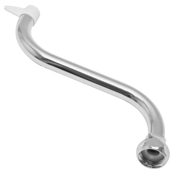 Sanivesk Kraanuitloop Voor Geiser 17cm Chroom 1 Sanivesk Kraanuitloop Voor Geiser 17cm Chroom