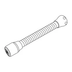 Tiger Splash Keukenkraanslang Chroom M22/M24 -Badkamer Winkel 123 4077